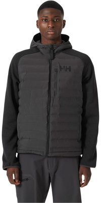 2025 Helly Hansen Hombres Ártico Ocean Hybrid Insulator 34074 - Ebony