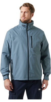 2025 Helly Hansen Hombres Crew Chaqueta De Capa Intermedia 2.0 34444 - Washed Navy