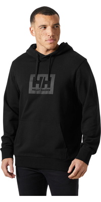 2025 Helly Hansen Hombres HH Box Sudadera Con Capucha 54526 - Black