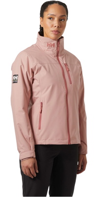2025 Helly Hansen Mujer Crew Chaqueta De Vela De Capa Intermedia 2.0 34449 - Pink Salt