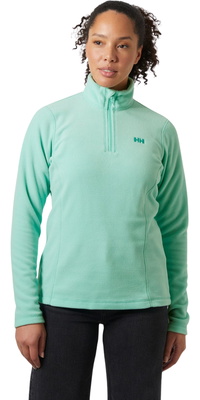 2025 Helly Hansen Mujer Daybreaker 1/2 Zip Fleece 50845 - Lagoon