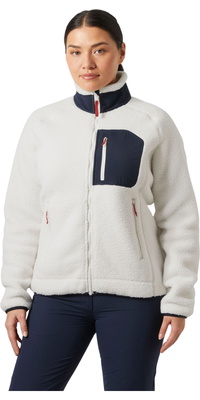 2025 Helly Hansen Womens Imperial Pile Fleece Block Jacket 49468 - Snow