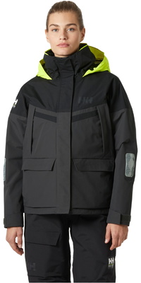 2026 Helly Hansen Mujer Pier 4.0 Chaqueta 34486 - Ebony