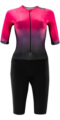 2026 Huub Mujer Traje Colectivo TCWLCRBW - Black / Rose Fade
