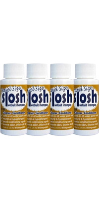2026 Jaws Slosh Wetsuit Shampoo & Conditioner Travel Size 30ml Pack of 4 SLO002PO4