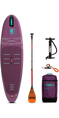 2026 Jobe Aero Lina 100 SUP Board Paquete 486425003 - Pink