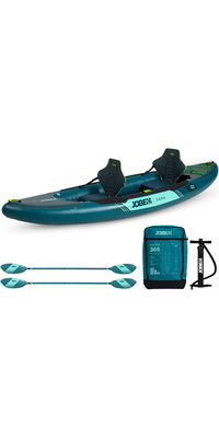 2026 Jobe Gama Paquete Kayak Hinchable 600025002 - Atlantic Green