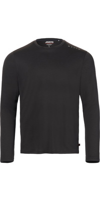 2026 Musto Hombres Evo Crew Camiseta De Manga Larga Sunblock 82433 - Black