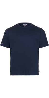 2026 Musto Hombres Evo Crew Camiseta De Protección Solar 82432 - Navy