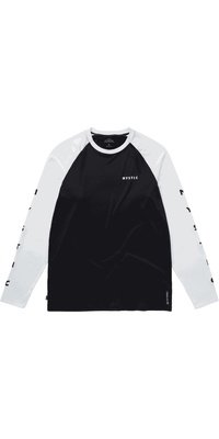 2025 Mystic Hombres Camiseta De Manga Larga Bolt Quickdry 35001.240157 - Black / White