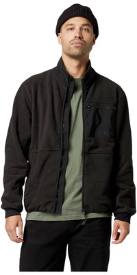 2026 Mystic Hombres DTS Fleece Sudadera Con Cremallera 35104.260100 - Black