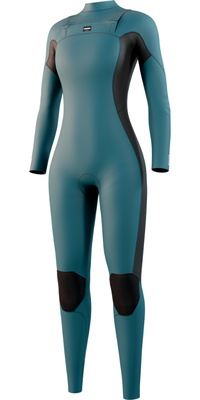 2026 Mystic Mujer Haven 4/3mm Chest Zip Neopreno 35000.250046 - Teal