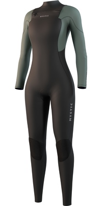 2026 Mystic Mujer Star 3/2mm Chest Zip Neopreno 35000.250052 - Dark Olive