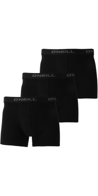 2025 O'Neill Hombres Boxershorts Uni 3-Pack 900003 - Black