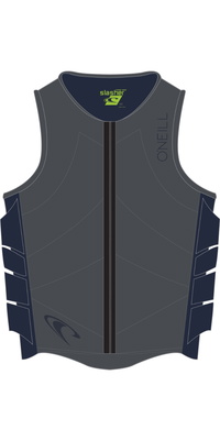 2025 O'Neill Hombres Slasher Comp B Chaleco 4917BEU - Graphite / Abyss