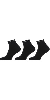 2025 O'Neill Calcetines De Cuarto 3-Pack 750003 - Black
