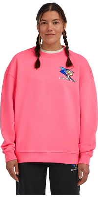 2025 O'Neill Mujer Sudadera FWC'Play Crew 1750124 - Skater Pink