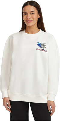 2025 ONeill Mujer Sudadera FWCPlay Crew 1750124 - Snow White