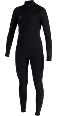 2026 ONeill Mujer ORiginal RG8 4/3mm Chest Zip Neopreno 5668 - Black