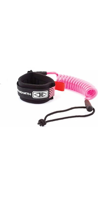 2025 Ocean And Earth Bodyboard Básico Muñeca Cordón En Espiral Correa SBBA03PIN - Pink