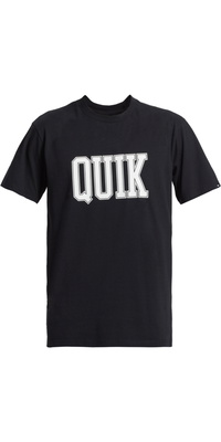 2025 Quiksilver Hombres Camiseta De Manga Corta Griff Quik AQYZT09970 - Black