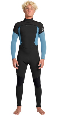 2026 Quiksilver Hombres Prologue+ 3/2mm Back Zip Neopreno 25AW213514 - Cloud Blue