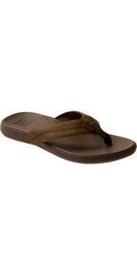 2026 Reef Hombres Chanclas Cushion Phantom Leather 2.0 CJ6205 - Toffee