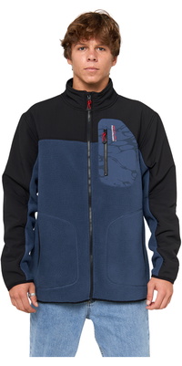 2025 Rip Curl Hombres Anti Series Búsqueda Zip Crew 05OMFL - Light Navy