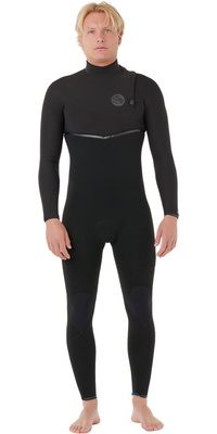 2026 Rip Curl Hombres E-Bomb 3/2mm Zip Free Neopreno 17OMFS - Black