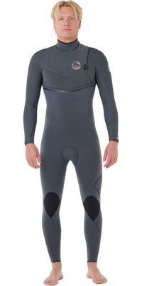 2026 Rip Curl Hombres E-Bomb 4/3mm Zip Free Neopreno 17MMFS - Iron
