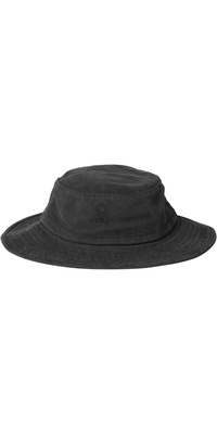 2025 Rip Curl Buscar Lienzo Sombrero De Ala Ancha 1FYMHE - Black