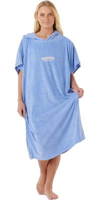 2026 Rip Curl Mujer Classic Surf Toalla Con Capucha 00ZWTO - Blue