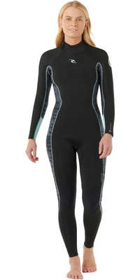2025 Rip Curl Mujer Dawn Patrol 3/2mm Back Zip Neopreno 164WFS - Mint