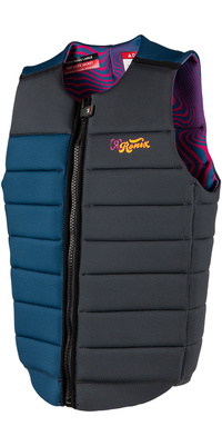 Ronix Hombres 2026 Chaleco De Impacto Purple Haze R25V-IMP-PUR - Azul Psicodélico / Grey