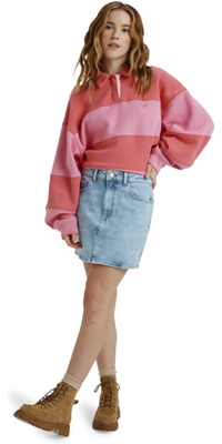 2025 Roxy Mujer Minifalda De Lluvia ERJDK03038 - Beau Blue