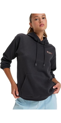 2025 Roxy Mujer Sudadera Con Capucha Saturdaze ERJFT04996 - Phantom