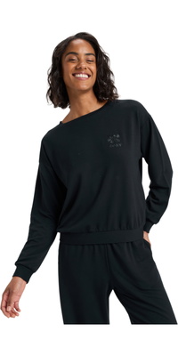 2025 Roxy Mujer Surfing By Moonlight Modal Blend Lounge Top ERJFT05008 - Anthracite