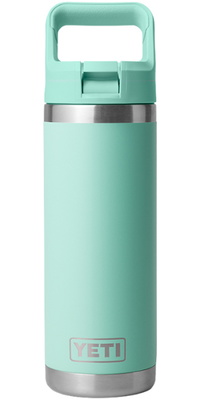 2026 YETI Rambler 18 OZ Botella Con Pajita De Color 70000003482 - Seafoam
