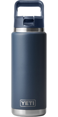 2026 YETI Rambler 26 OZ Straw Bottle 70000003738 - Navy