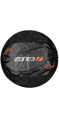 2026 ZONE3 Cambiador De Traje RA24WSCM101 - Black / Naranja