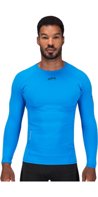 2026 Zhik Hombres Camiseta Interior De Manga Larga Eco Spandex LT DTP-0163-M-CYA - Cyan