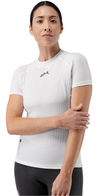 2026 Zhik Womens Active Base Layer Top DTP-0190-W-WHT - White