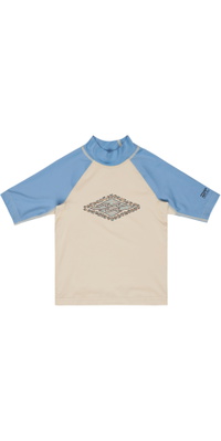 2026 Billabong Junior Camiseta De Lycra De Manga Corta Waves EBTWR03004 - Chino