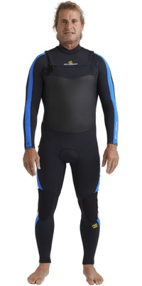 2026 Billabong Hombres Oscillator Natural 3/2mm Chest Zip Neopreno 24AW193515 - Royal