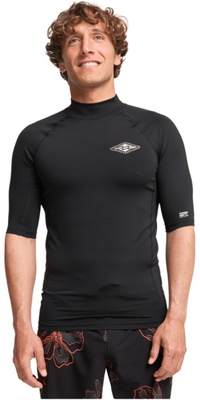 2026 Billabong Hombres Reedición Del Maillot De Lycra De Manga Corta EBYWR03027 - Black