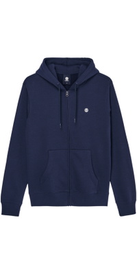 2026 Element Hombres Patch De Bordado Con Cremallera Hoodie ELYFT00199 - Eclipse Navy
