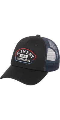 2026 Element Hombres Gorra De Camionero Del Equipo ELYHA00252 - Flint Black