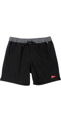 2026 Florence Marine X Hombres Pantalón Corto Elástico Estándar FMBS00041 - Black