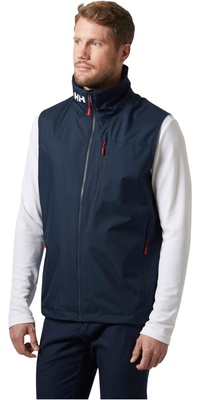 2026 Helly Hansen Hombres Crew Chaleco De Vela 2.0 34446 - Navy