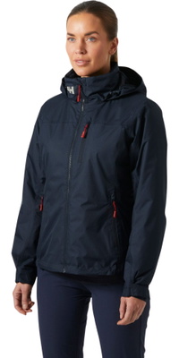 2026 Helly Hansen Mujer Crew Hooded Chaqueta De Pila 34527 - Navy